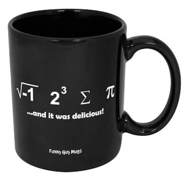 Funny Guy Mugs I Ate Some Pi and It Was Delicious Ceramic Coffee Mug 11oz Ideal Funny Coffee Mug for Women and Men Hilarious Novelty Coffee Cup with Witty Sayings