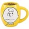 Vandor Peanuts Charlie Brown 18Ounce Oval Ceramic Mug