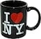 I Love New York Colorful Mugs 11 oz Double Sided NY Mugs in Colors Yellow Pink Orange Blue Purple Black and White Souvenirs