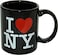 I Love New York Colorful Mugs 11 oz Double Sided NY Mugs in Colors Yellow Pink Orange Blue Purple Black and White Souvenirs