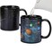 Antspirit Heat Changing Solar System Magic Coffee Mug Heat Sensitive Porcelain Tea Cup Christmas Funny 10 OZ