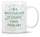 Retreez Funny Mug Im A Math Teacher Of Course I Have Problems 11 Oz Ceramic Coffee Mugs Funny Sarcastic Motivational Inspirational birthday gifts for friends coworkers siblings dad or mom
