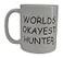 Rogue River Tactical Funny Coffee Mug Wolds Okayest Hunter Novelty Cup Great Gift Idea For Office Gag White Elephant Humor Friend Who Likes Hunting Hunter