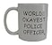 Rogue River Tactical Funny Coffee Mug Wolds Okayest Police Officer Novelty Cup Great Gift Idea For Office Gag White Elephant Humor Cop Law Enforcement Police Officer