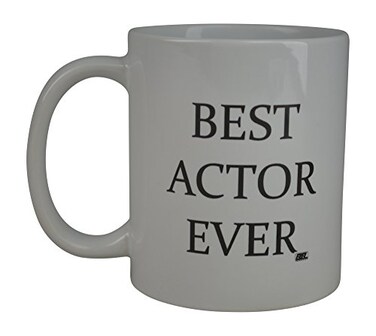 Rogue River Tactical Funny Coffee Mug Best Actor Ever Novelty Cup Great Gift Idea For Actress or Friend Actror