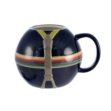 Doctor Who 13th Doctor Mug with Rainbow Stripes Time for a Change Jodie Whittaker Detailed Design