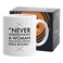 Bubble Hugs Readers Mug 11 oz White Never Underestimate A Women Who Reads Stephen King Book Gift Idea for Horror Reader Book Lovers Bookworm