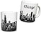 Sweet Gisele Chicago Mug Ceramic Coffee Cup Souvenir Windy City Skyline View Iconic Sears Tower White Travel Mugs Vivid Color Detailing Great Novelty Gift 11 Fl Oz