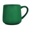 Bosmarlin Large Glossy Ceramic Coffee Mug Tea Cup for Office and Home 18 oz Suitable for Dishwasher and Microwave 1 Pack Dark Green