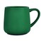 Bosmarlin Large Glossy Ceramic Coffee Mug Tea Cup for Office and Home 18 oz Suitable for Dishwasher and Microwave 1 Pack Dark Green