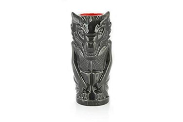 Game of Geeki Tikis Game Of Thrones Drogon the Dragon Mug Official Game Of Thrones Tiki Style Ceramic Cup Holds 20 Ounces