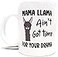 Mean Muggin Llama 11oz Ceramic Mug Mama Llama Aint Got Time For Your Drama Quality Ceramic And Print Artwork on Both Sides Giftable Foam Box Protection