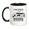 Saviola Amateur Radio Operator Mug I Tinker With Radios Ham Coffee Cup 11oz Novelty