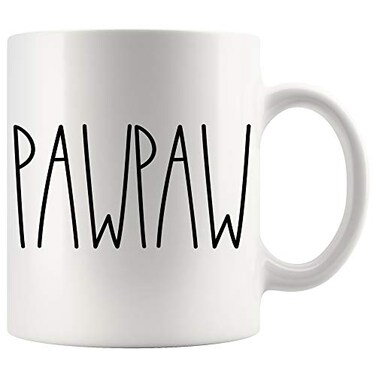 Moon9xx Pawpaw Coffee Mug Gift for Christmas Birthday Mothers DayFathers Day Family Present for the Best Pawpaw Ever 11oz Cup