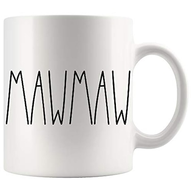 Moon9xx Mawmaw Coffee Mug Christmas Birthday Mothers DayFathers Day Gift for the Best Mawmaw Ever 11oz Family Cup
