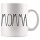 Moon9xx Momma Coffee Mug Birthday 11oz Family Mug for Mom