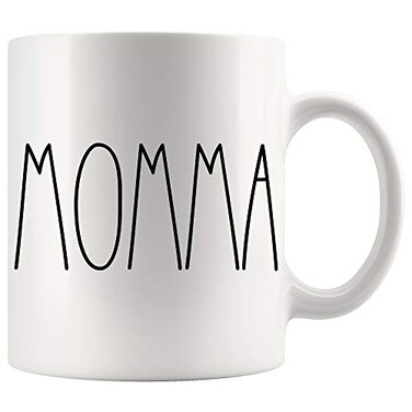 Moon9xx Momma Coffee Mug Birthday 11oz Family Mug for Mom