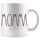 Moon9xx Momma Coffee Mug Birthday 11oz Family Mug for Mom