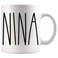 Moon9xx Nina Coffee Cup Gifts for Christmas Birthday Mothers DayFathers Day Family Coffee Mug 11oz