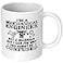 FUNNY KIDS' Funny Engineer Ceramic Coffee Mug Im a Mechanical Engineer not a Magician but I Can See Why You might be Confused Gag Gift for Friend Birthday Present for Woman Man Work Humor Tea Cup 11 o