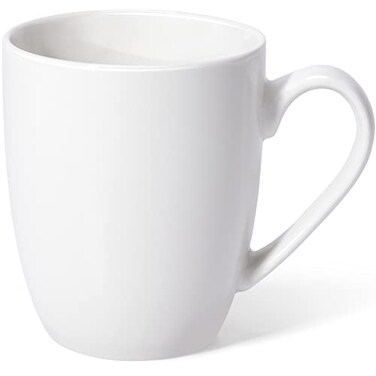 Urbanstrive 16 oz Large Coffee Mug with Handle Tea Cup Novelty Coffee Cup Idea Gift for Men Women Office Work White White