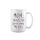 BLUE RIBBON Mothers Day Gifts Coffee Mug MOM Thanks For Squeezing Me Out Funny Coffee Mug in Decorative Gift Box with Foam Gifts for Moms 15 oz