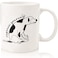 MargoDream Veterinary Medicine Gift Appreciation Funny Vet Med Mug Express Yourself Dog Coffee Cup Vet Tech Gift For Men For Woman White 11 Oz