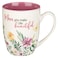 WITH LOVE Special Coffee Mug for Mothers Mom You Make Life Beautiful Purple Wildflowers Inspirational CoffeeTea Cup for Her Birthday Mothers Day 12oz Ceramic