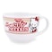 Toynk Sanrio Hello Kitty x Nissin Cup Noodles 24Ounce Ceramic Soup Mug Bowl For Ice Cream Cereal Oatmeal Large Coffee Cup For Espresso Caffeine Beverage Cute Home Kitchen Essentials