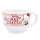 Toynk Sanrio Hello Kitty x Nissin Cup Noodles 24Ounce Ceramic Soup Mug Bowl For Ice Cream Cereal Oatmeal Large Coffee Cup For Espresso Caffeine Beverage Cute Home Kitchen Essentials