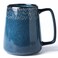 HYTYSKAR 24 OZ Extra Large Ceramic Coffee Mug Jumbo Coffee Mugs Big Tea Cups with a Large Handle for Office and Home Microwave and Dishwasher Safe 24 OZ Star Blue