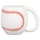 Ceramicfor Baseball Coffee Mug Novelty Christmas Gift for Men Women All Sport Lovers 14 oz White