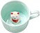 Jeuhoue Kitten Ceramic Cup with Hidden 3D Animal Inside 8 oz Cartoon Handmade Coffee Mug Perfect for Christmas Birthday Valentines Day Surprise Gifts