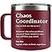 WECACYD Chaos Coordinator Gifts for Women 14oz Stainless Steel Mug Red
