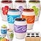 Gejoy 6 Pack 12oz Cantaritos de Barro Mexicanos Mexican Clay Cup Pottery Fiesta De Barro Mexicanos Cocktail Cups Coffee Mugs Cocktail Tea Glasses for Margaritas Mojitos BrightWhite