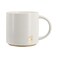 COLLECTIVE HOME Monogram Ceramic Mugs 15 oz Golden Initial Coffee Cups Elegant Capital Alphabet Tea Mugs Elegant Personalized Mug with Gift Box Luxurious Cups for Office and Home S