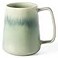TaoTaojarvie 24 oz Oversized Heavyweight Ceramic Coffee Mug Handcrafted Reactive Glaze Stoneware Mug Prop 65 Certified Microwave Dishwasher Safe Unique Design for Coffee Lovers Gifting Green