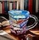 GAGABEN Painted Book Mug Cute Funny Mug for Women Who Love Books 11oz Coffee Cup for Readers Writers Librarians Painted Glass Mug