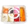 Bandesun Divided Serving Tray with Lid and Handle Clear Organizer for Candy Fruits Nuts Snacks Perfect for Party Entertaining Snackle Box Charcuterie Container for Portable Snack Platters