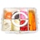 Bandesun Divided Serving Tray with Lid and Handle Clear Organizer for Candy Fruits Nuts Snacks Perfect for Party Entertaining Snackle Box Charcuterie Container for Portable Snack Platters