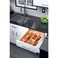 Rev-A-Shelf RevAShelf TrimtoCustomFit Silverware Drawer Organizer For Kitchen Utensils Cutlery Cabinet Storage Divider Insert 2398 x 2197 In Maple Wood 4WUT3