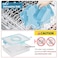 shopwithgreen Divided Serving Tray with Lid and Handle Portable Snackle Box Charcuterie Container for Party Veggies Fruits Nuts Candy Food Tray Platter Snack Box for Entertaining Picnic Blue
