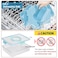 shopwithgreen Divided Serving Tray with Lid and Handle Portable Snackle Box Charcuterie Container for Party Veggies Fruits Nuts Candy Food Tray Platter Snack Box for Entertaining Picnic Blue