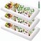 Moon Boat 3PCS Inflatable Serving Trays Salad Ice Bar Food Drink Containers BBQ Picnic Pool Party Supplies Buffet Luau Coolerwith a Drain Plug