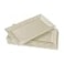 Silver Spoons SILVER SPOONS Elegant Lace Plastic Serving Trays 6 PC Disposable Plastic Trays and Platters for Party 14 x 75 Serves Snacks Desserts Sweets Perfect for celebrations events Ivory