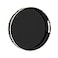 MAONAME Black Decorative Tray for Coffee Table Modern Round Serving Tray with Handles 13 Plastic Tea Trays for Ottoman Bathroom Decor
