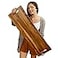 Home Beets Large Acacia Serving Board with Handles 36 x 12 Inch Rectangular Charcuterie Platter Natural Wood Server for Meat Cheese Board and Party Appetizers Extra Long 3ft Light