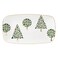 kate spade new york Evergreen Hors Doeuvres Tray 1 Count White Christmas Holiday Hosting