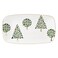 kate spade new york Evergreen Hors Doeuvres Tray 1 Count White Christmas Holiday Hosting