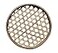 TimesFriend 100 Handwoven Flat Wicker Round Fruit Basket Woven Food Storage Weaved Shallow Tray Organizer Holder Bowl Decorative Rack Display Kids DIY Drawing Board Hexagon HollowBambooWhite 18cm7